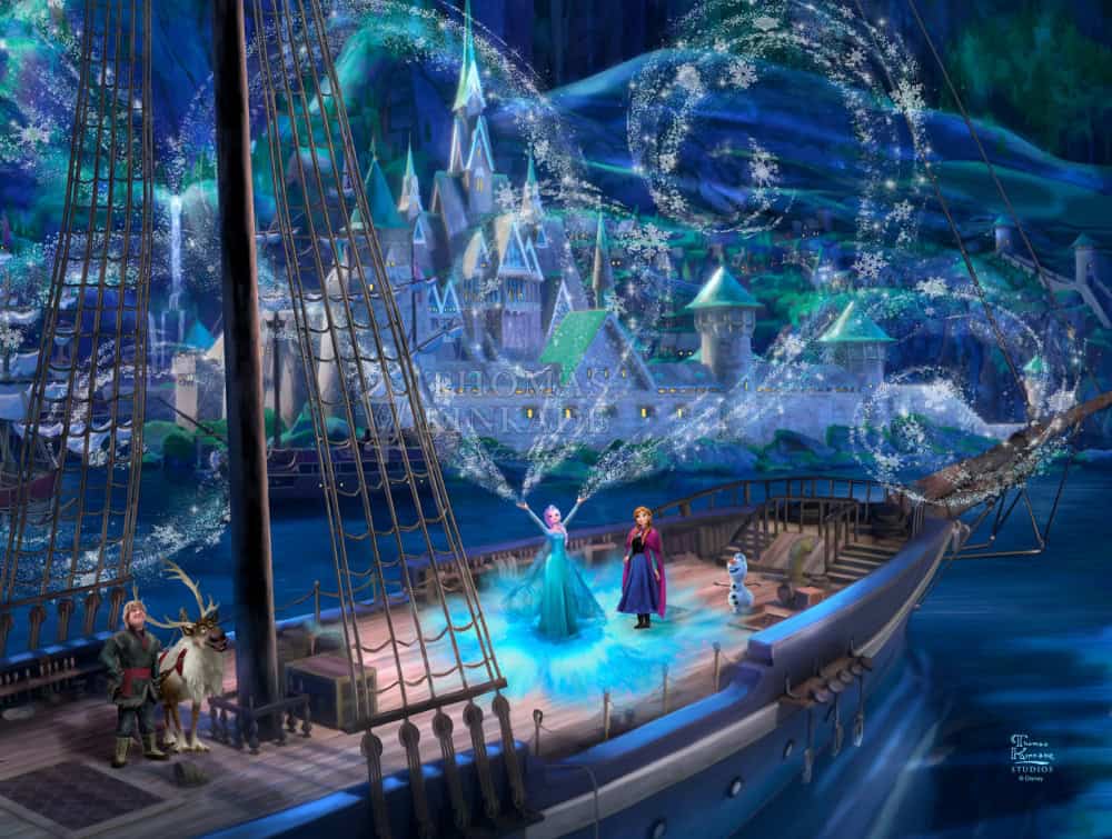 Disney Frozen Love And Magic 1 Disney Frozen Love And Magic Painting