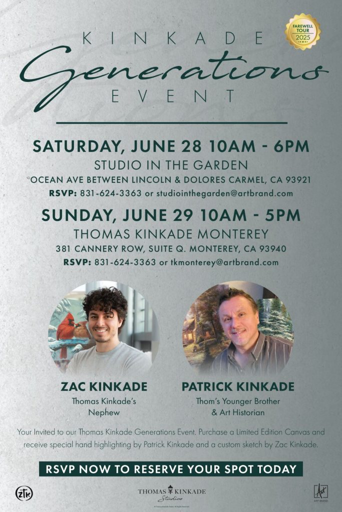 Kinkade Generations Event Monterey 2025 1 Kinkade Generations Event 2025