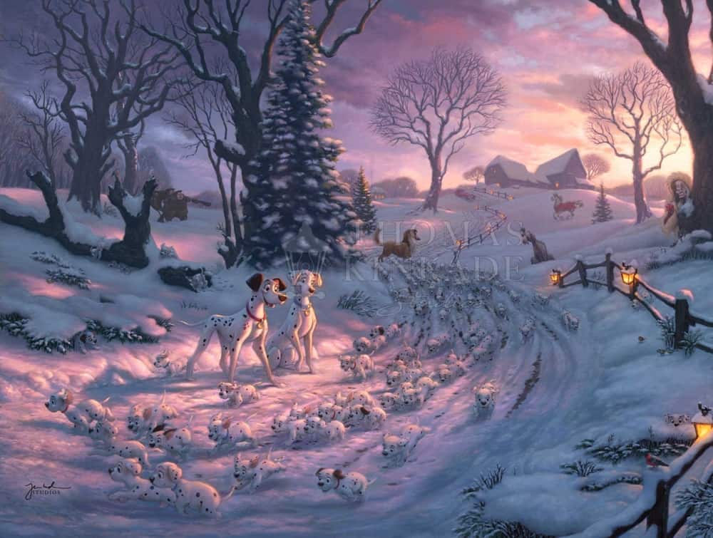 Painting of Spots Huge Job in Producing Disney's Dalmatians - D23