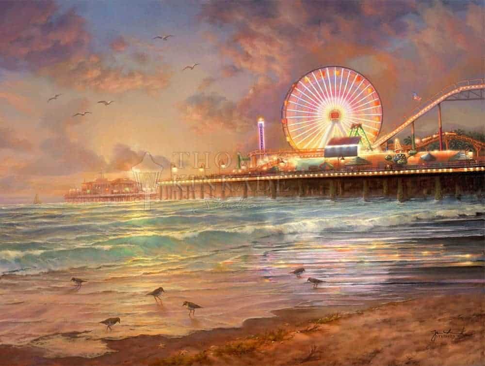 Paintings Of The California Coast Thomas Kinkade Carmel