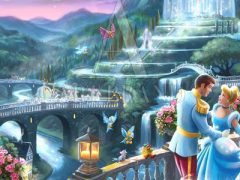 Disney's Cinderella Midnight Stroll by Scott Smith and Art Brand Studios.