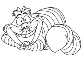Disney Queen Of Hearts Ee Sketch - Cheshire Cat