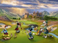Disney'S Mickey And Minnie - Scottish Golf Outing By Scott Smith From Art Brand Studios