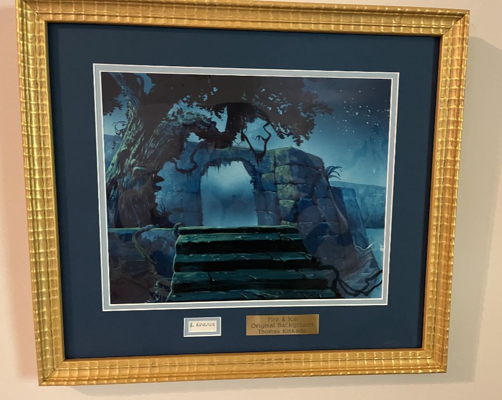 Fire &Amp; Ice - Original By Thomas Kinkade