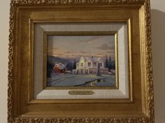 The Lights Of Home - Original By Thomas Kinkade
