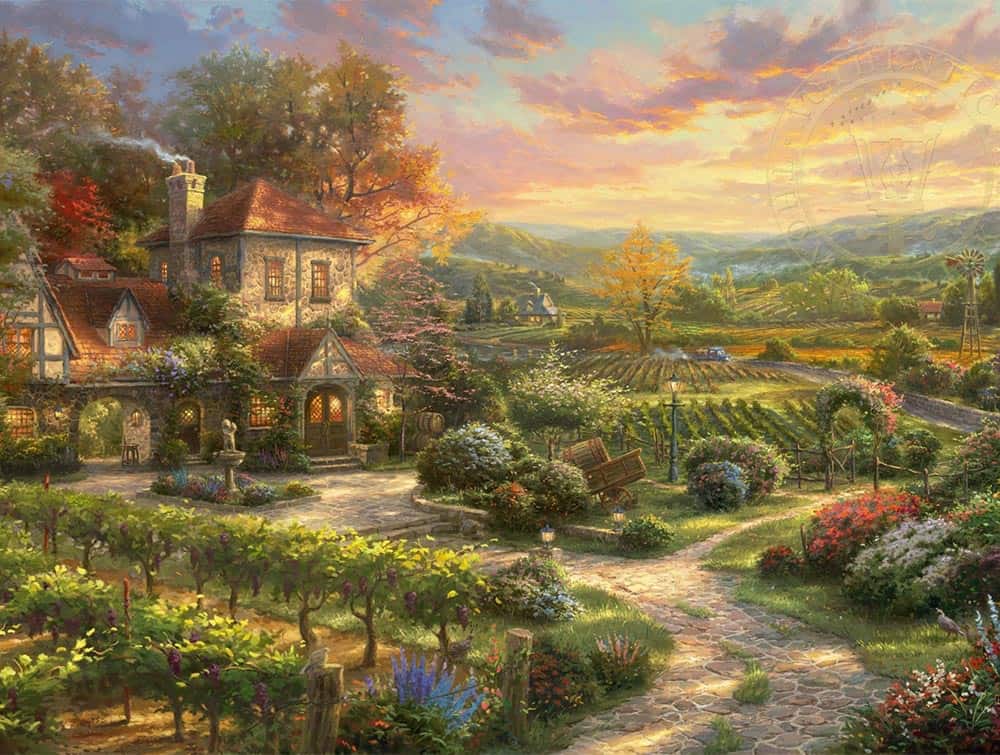 Wall Art Ideas For The Kitchen | Thomas Kinkade Carmel, Monterey