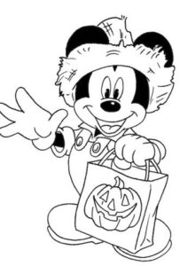 Mickey Pumpkin LE Sketch