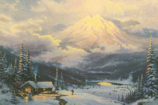 The Warmth Of Home By Thomas Kinkade