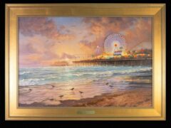 Original Study - Sunset At Santa Monica Pier