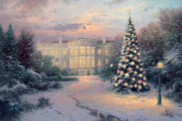 The Lights Of Liberty By Thomas Kinkade