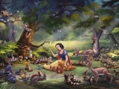 Snow White Forest Secrets Painting By Art Brand Studios