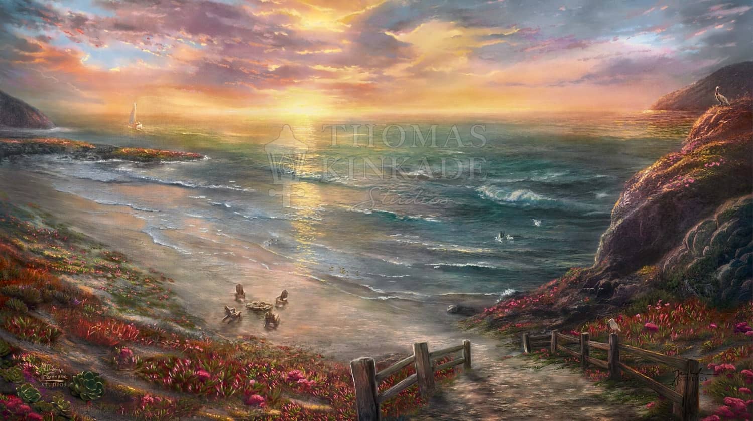 California Thomas Kinkade Art Galleries Monterey, Carmel & Placerville