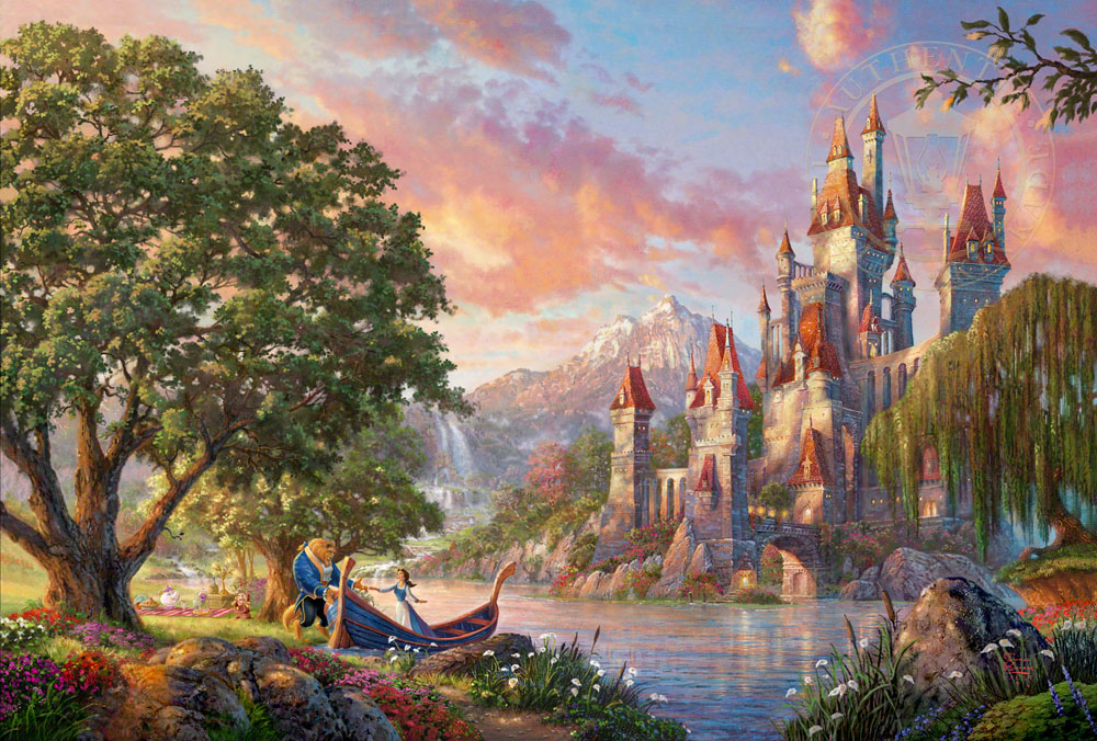 Castle Paintings  Thomas Kinkade Carmel, Monterey & Placerville