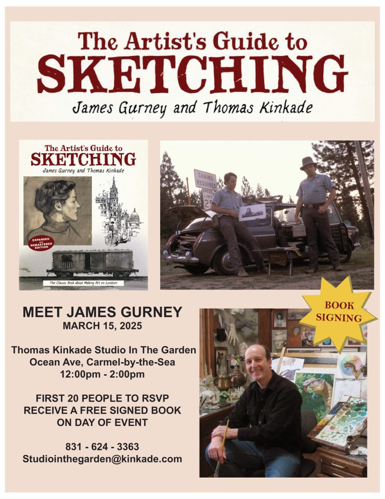 James Gurney 'The Artist'S Guide To Sketching' Book Signing