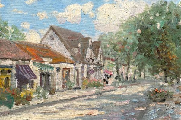 Dolores Avenue, Carmel By Thomas Kinkade