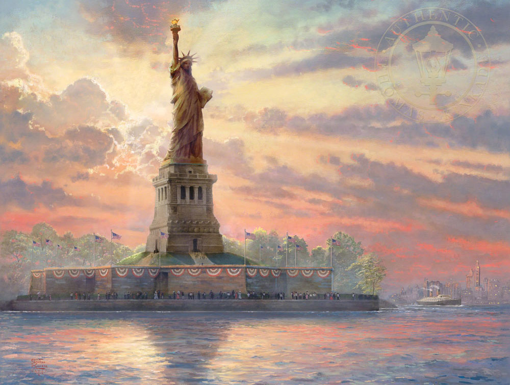 Memorial Day Art Thomas Kinkade Carmel Monterey Placerville