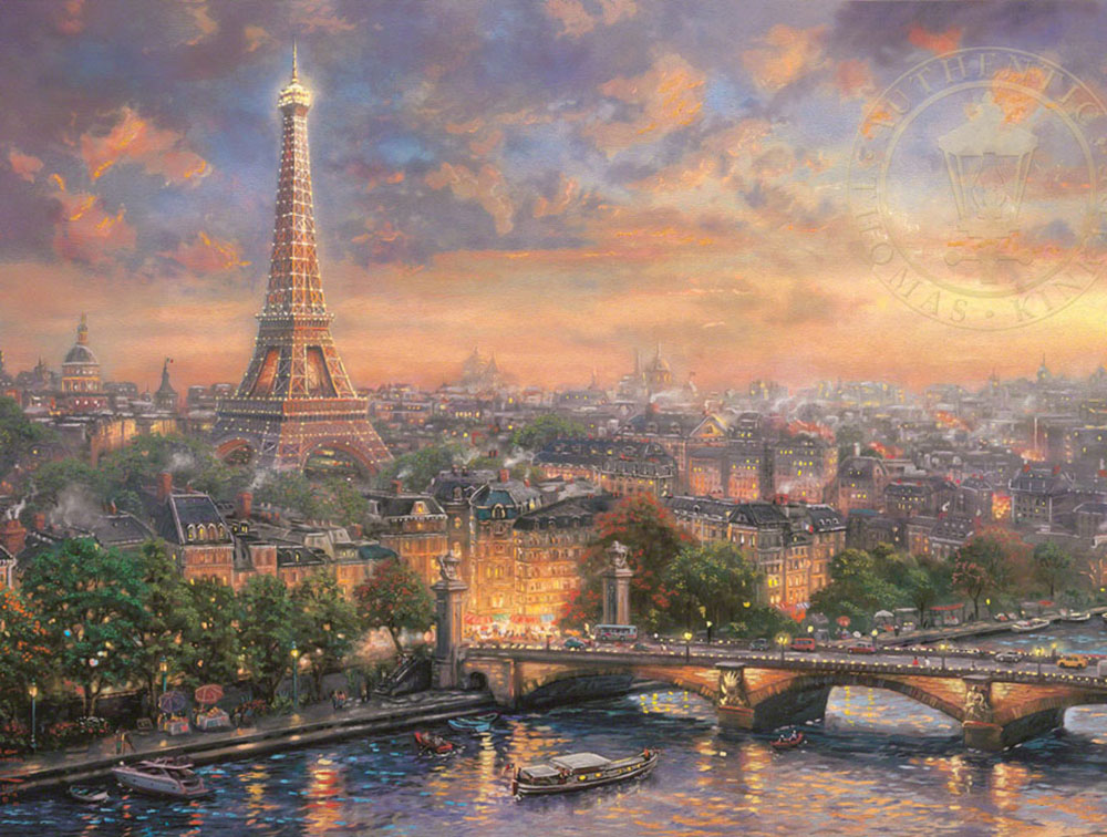 Thomas deals kinkade paintings