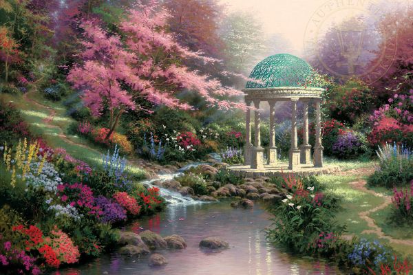 Pools Of Serenity By Thomas Kinkade