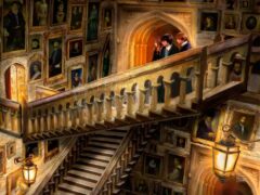 Harry Potter Grand Staircase Painting