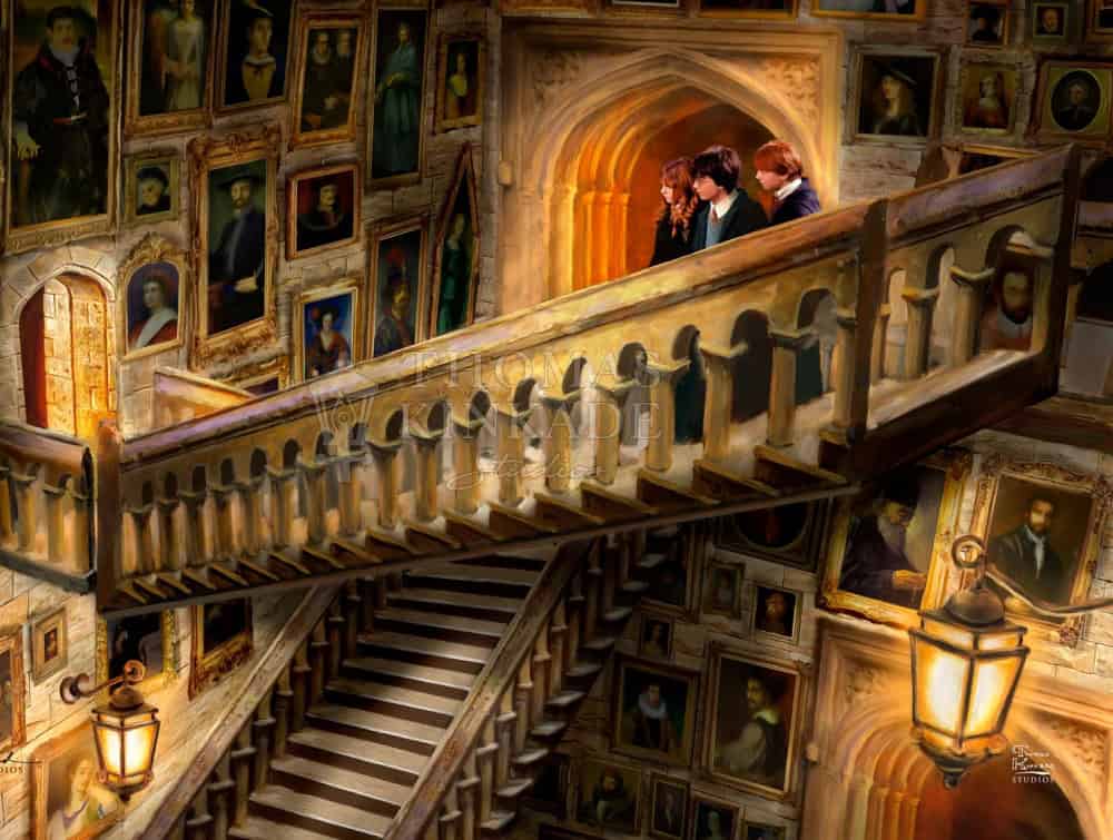 Harry Potter Grand Staircase Painting