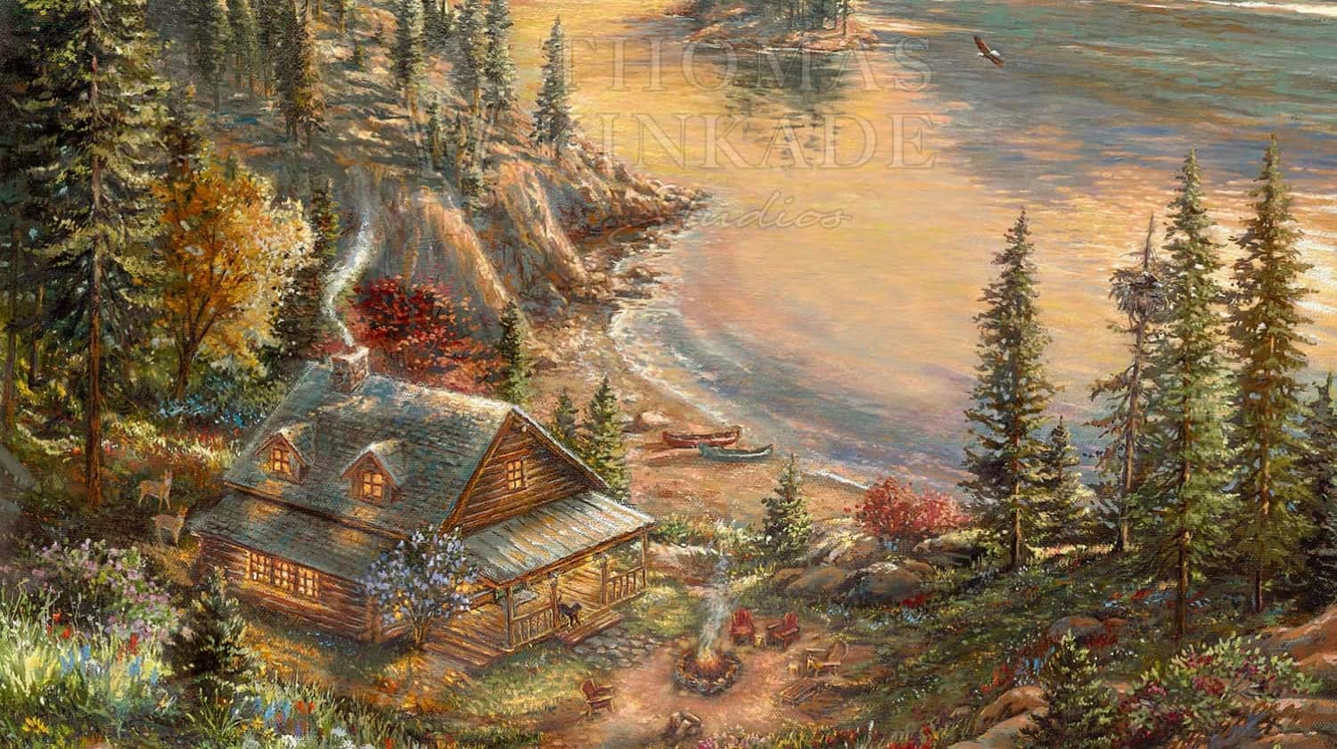 California Thomas Kinkade Art Galleries Monterey, Carmel & Placerville