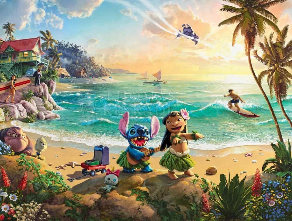 Disney Lilo & Stitch – Thomas Kinkade Studios