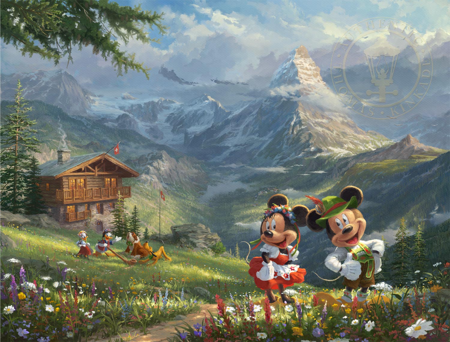 Passport To Adventure - Mickey And Minnie In The Alps