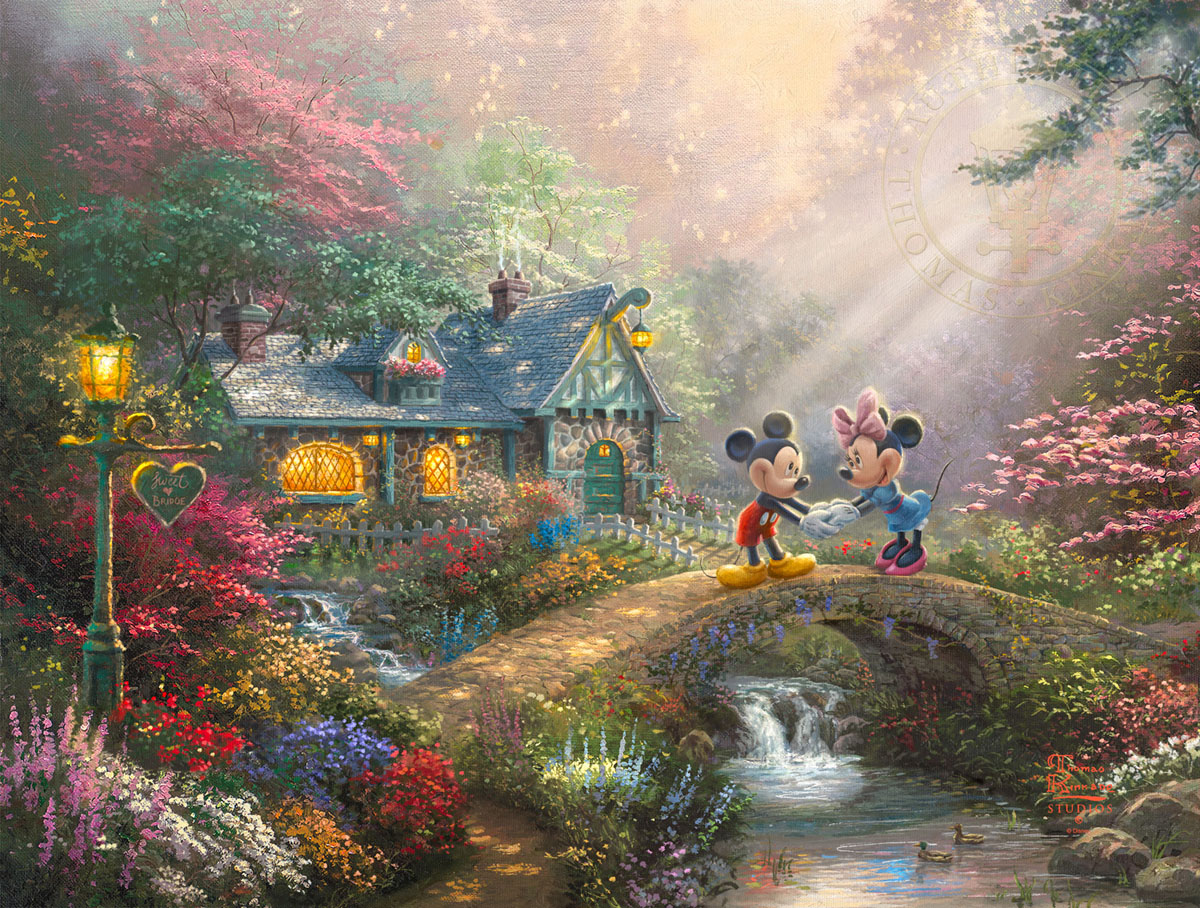 Disney Mickey And Minnie - Sweetheart Bridge