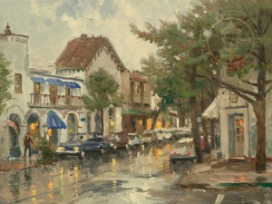 Rainy Day In Carmel