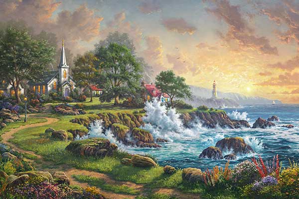 Seaside Haven Thomas Kinkade