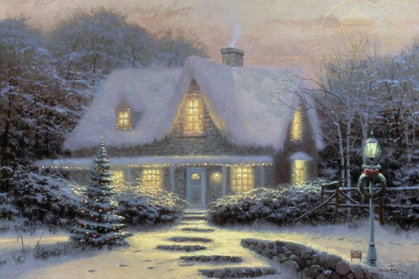 Christmas Eve By Thomas Kinkade