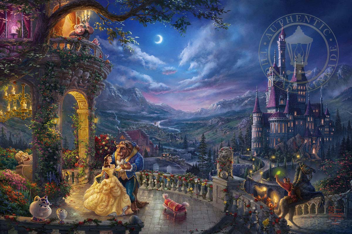 Castle Paintings  Thomas Kinkade Carmel, Monterey & Placerville