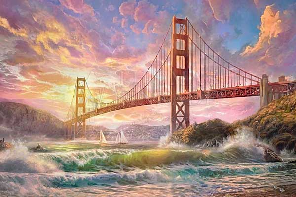 California Sunset Paintings Monterey Carmel Art Gallery