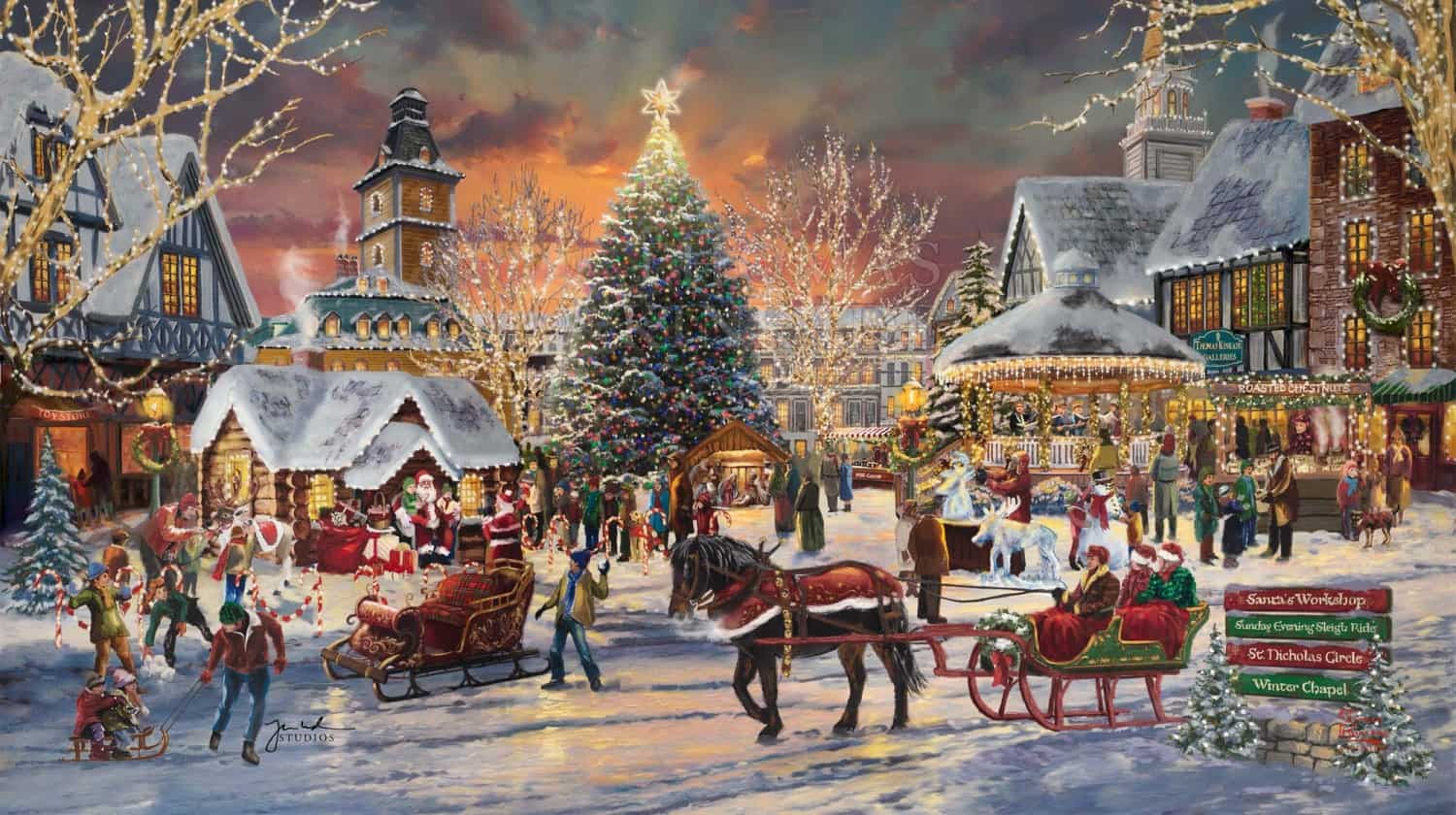 California Thomas Kinkade Art Galleries Monterey, Carmel & Placerville