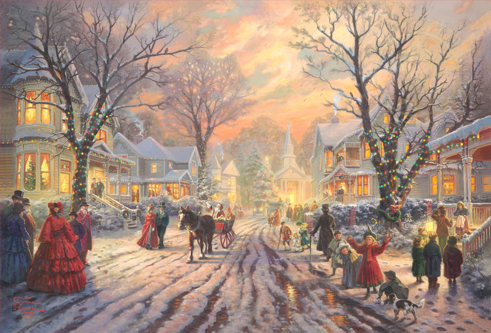 Placerville California Paintings  Thomas Kinkade Carmel, Monterey &  Placerville